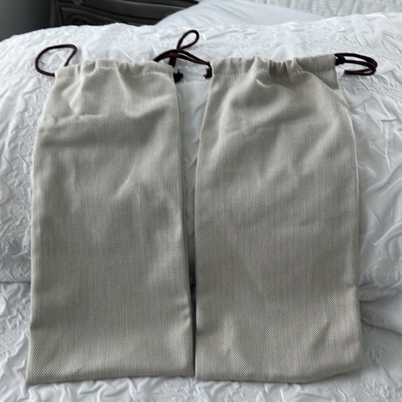 Set of Two Empty Hermes Dust Bags - Picture 3 of 3